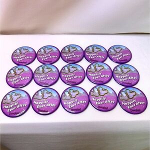 Disneyland Happily Ever After Buttons Set of 15